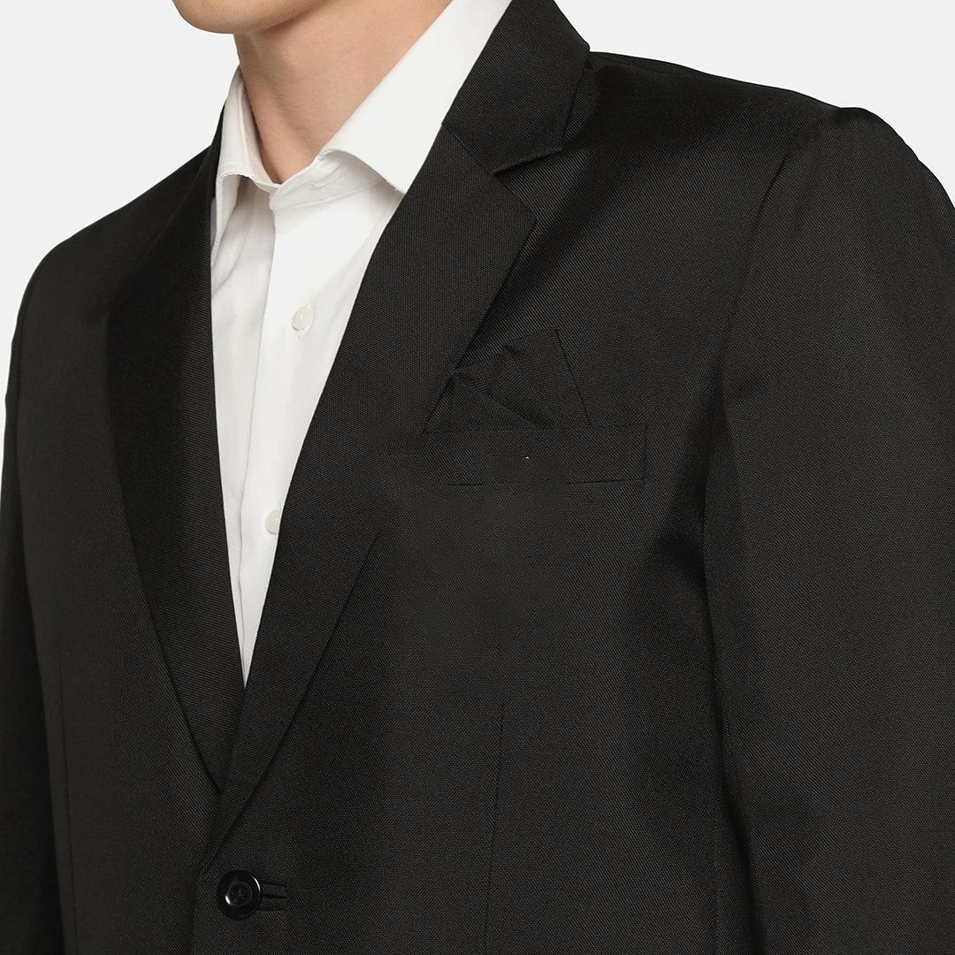 Meti Fabric Black Blazer – Classic Elegance for Every Occasion