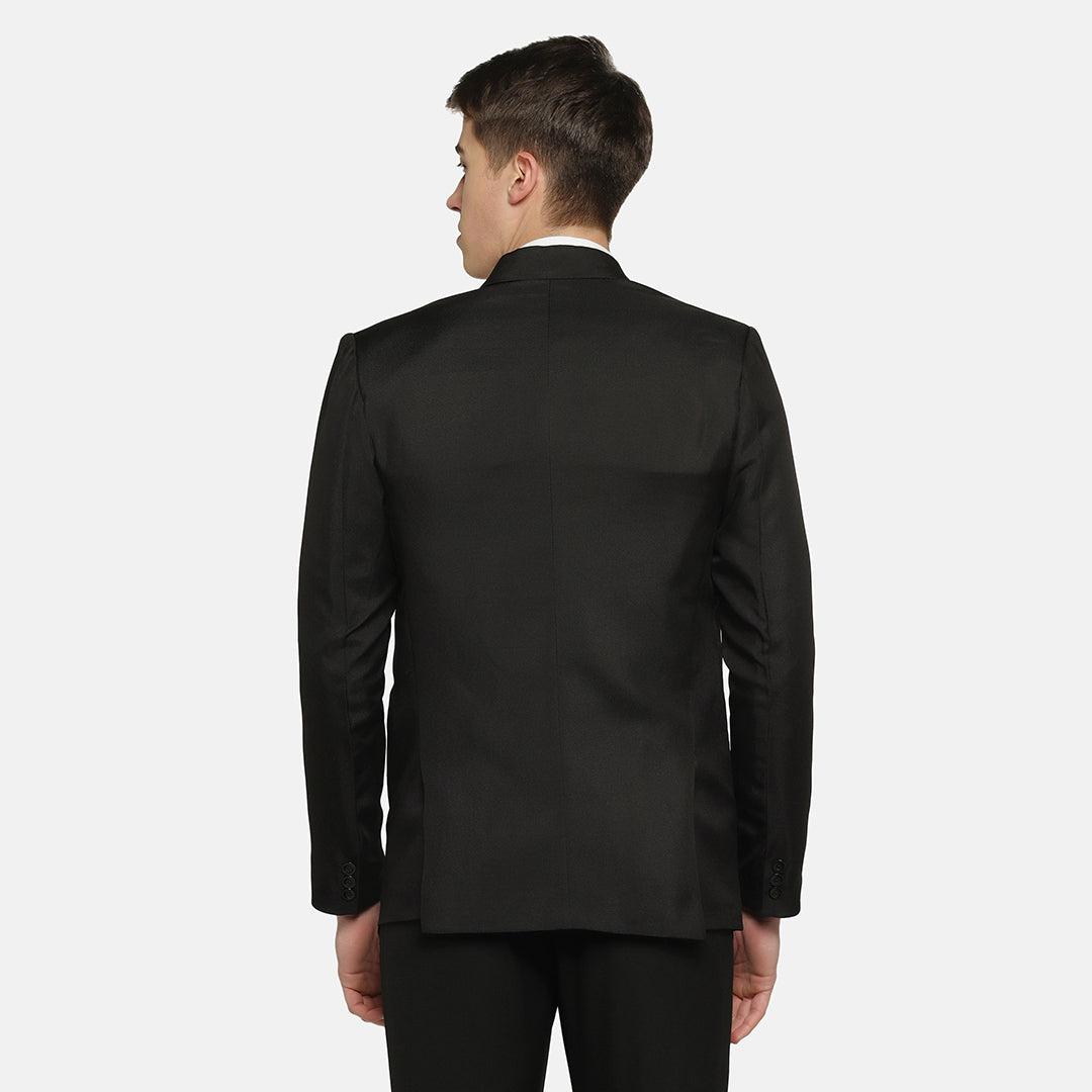 Meti Fabric Black Blazer – Classic Elegance for Every Occasion