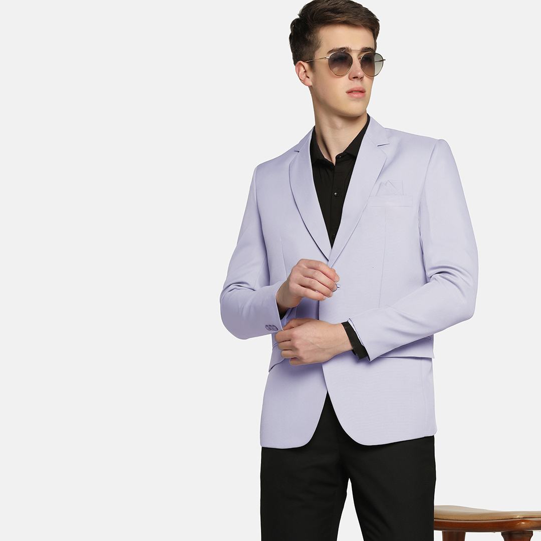 Premium Grey Blazer in Meti Fabric – Perfect Blend of Elegance and Comfort